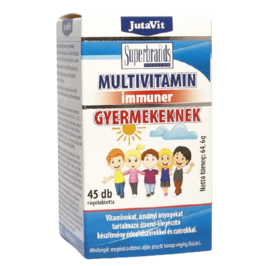 Jutavit Multivitamin Immuner Gyermekeknek 45 db